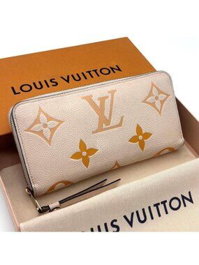 Louis Vuitton Monogram Empreinte LV Gradient Zippy Wallet